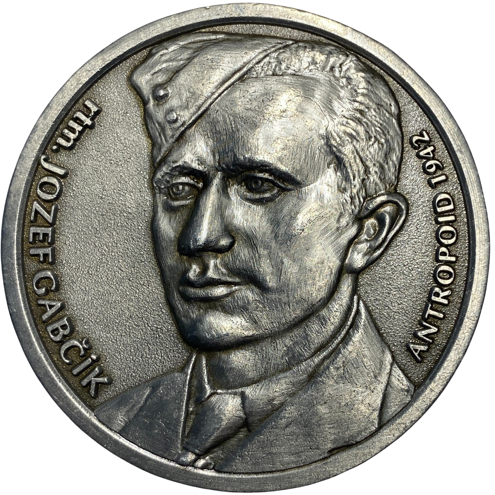 Pamätná minca – Jozef Gabčík , strieborná
